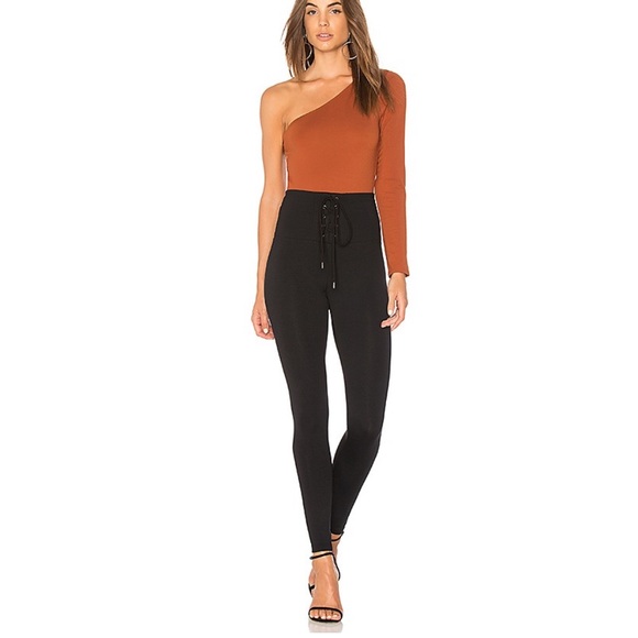 David Lerner Corset Legging in Classic Black - Picture 2 of 8